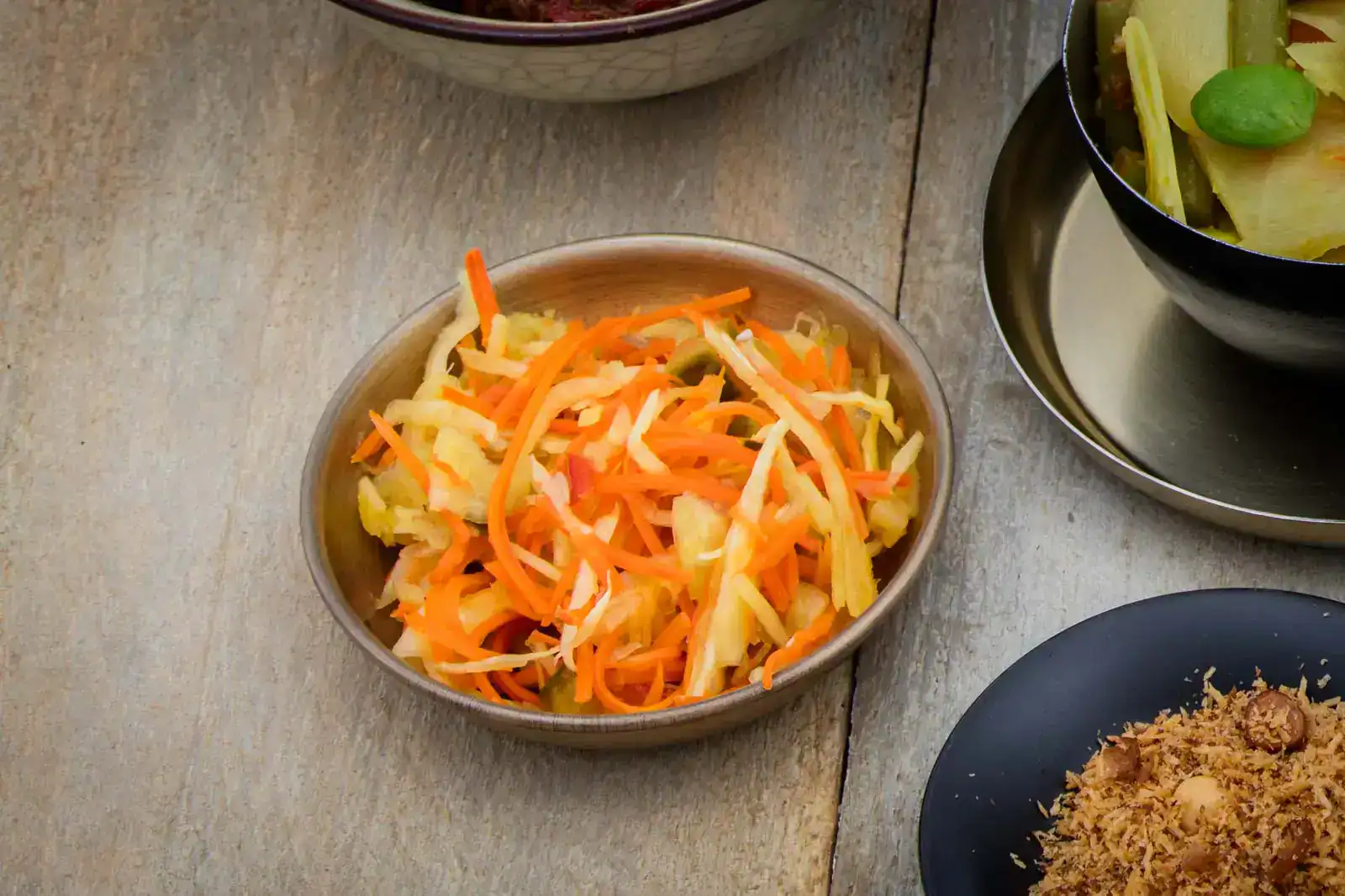 Traditioneel Indonesische Atjar Tjampoer